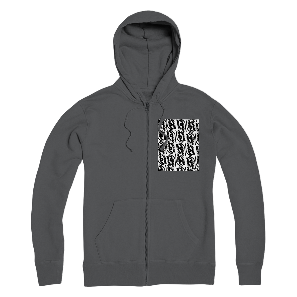 Eye See You Premium Adult Zip Hoodie