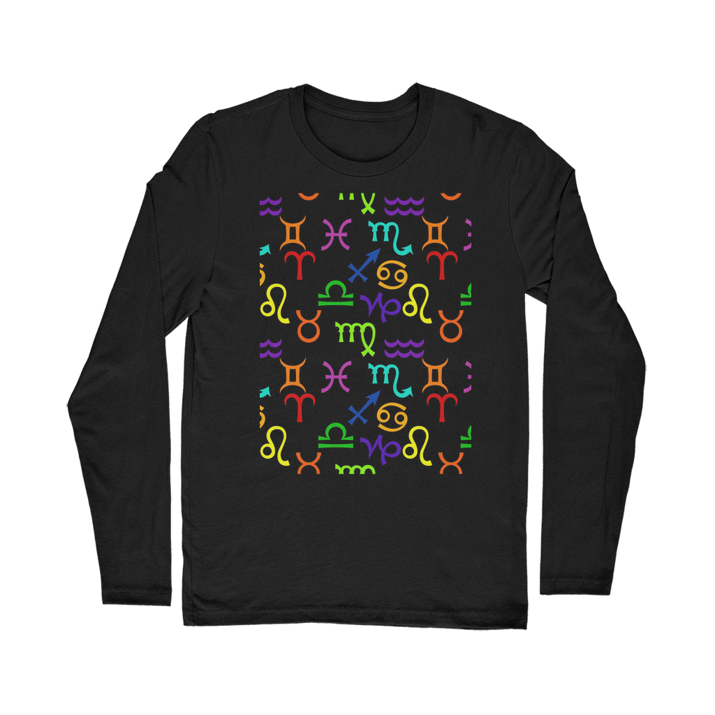 Colorful Zodiac Classic Long Sleeve T-Shirt