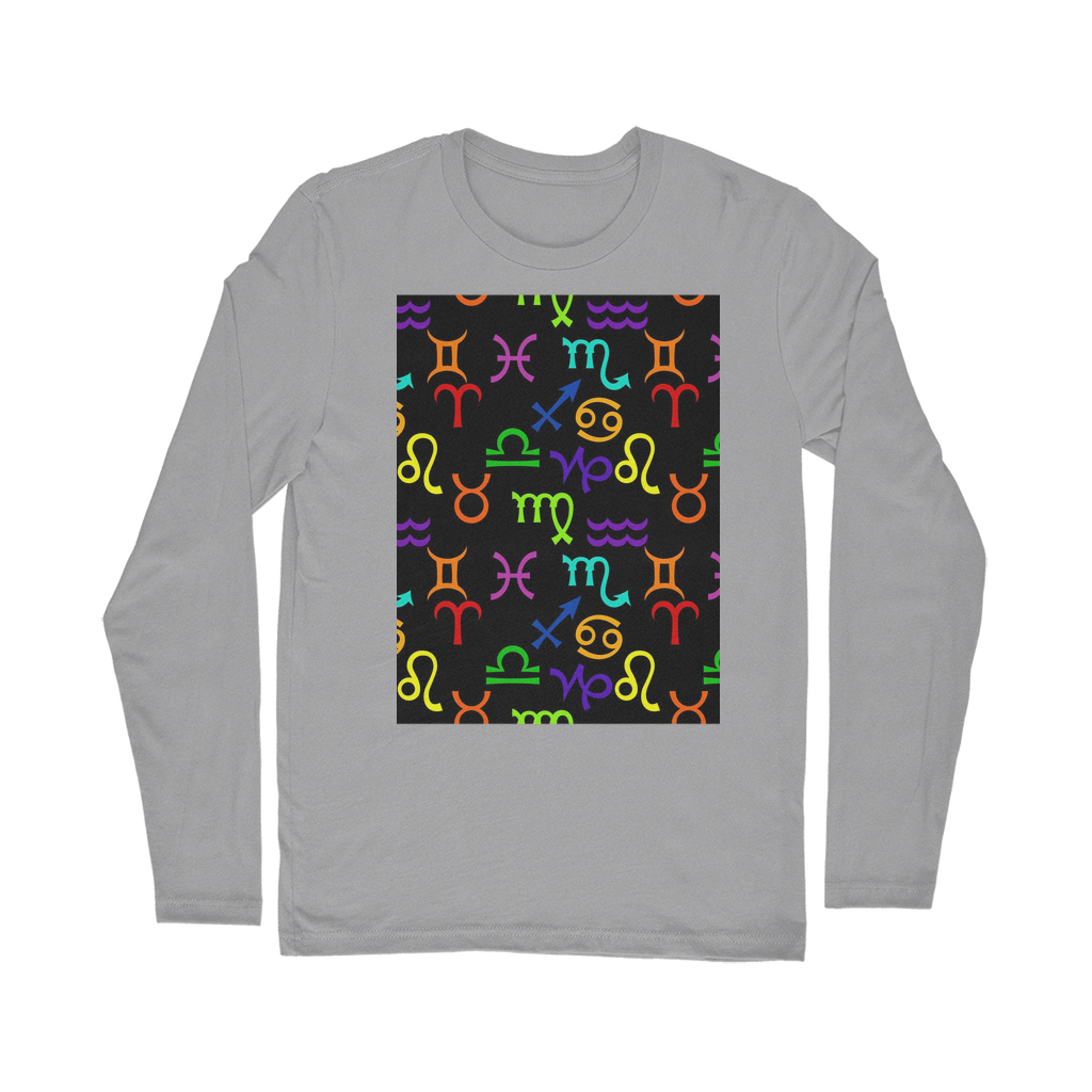 Colorful Zodiac Classic Long Sleeve T-Shirt