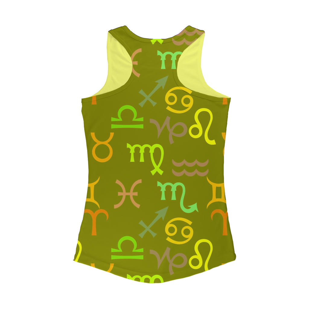 Colorful Zodiac Women Performance Tank Top