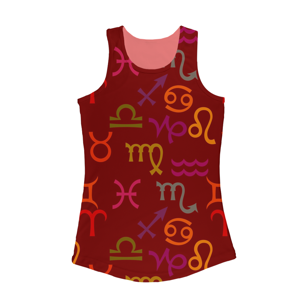 Colorful Zodiac Women Performance Tank Top