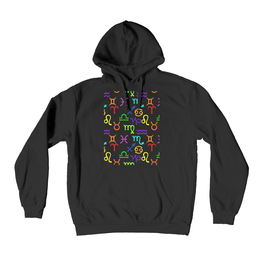 Colorful Zodiac Premium Adult Hoodie