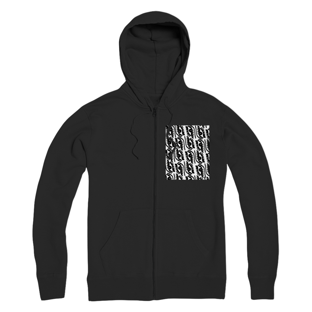 Eye See You Premium Adult Zip Hoodie