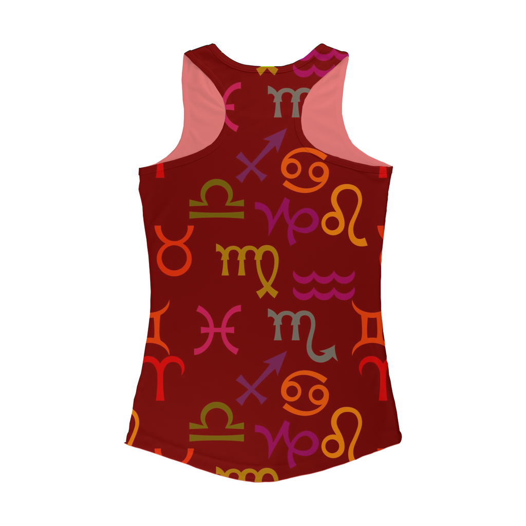 Colorful Zodiac Women Performance Tank Top