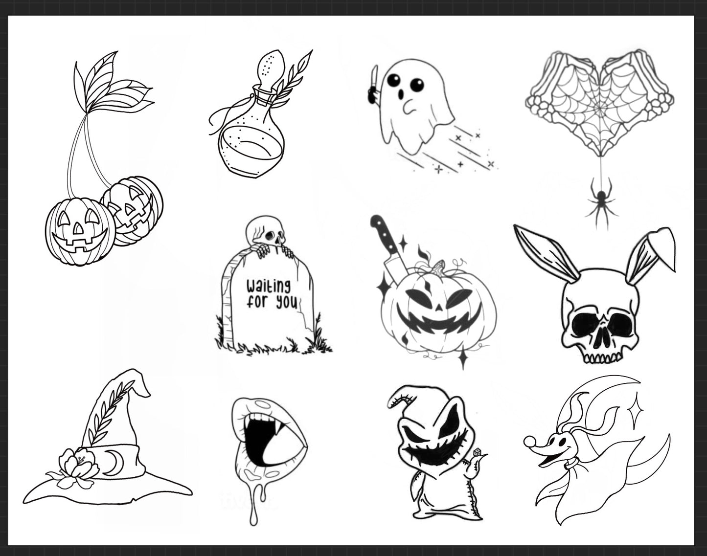 Tattoo Flash Spooktacular 2022 - October 26th-30th