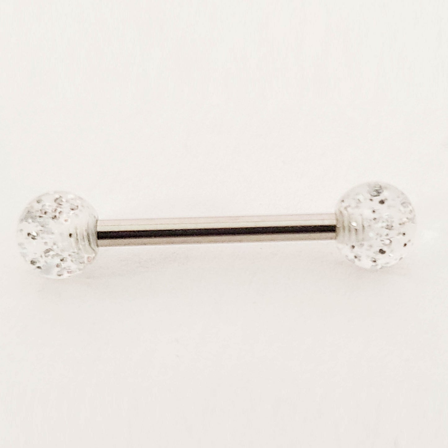 Nipple Barbell - 16g - Bar 14mm - Ball 5mm - Piercing Jewelry - Surgical Grade Stainless Steel