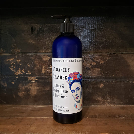 Patriarchy Smasher - Amber & Jasmine Hand & Body Soap