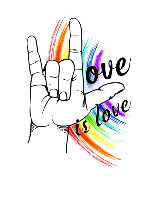 Love Is Love Sticker - 2018 Limited Edition Release