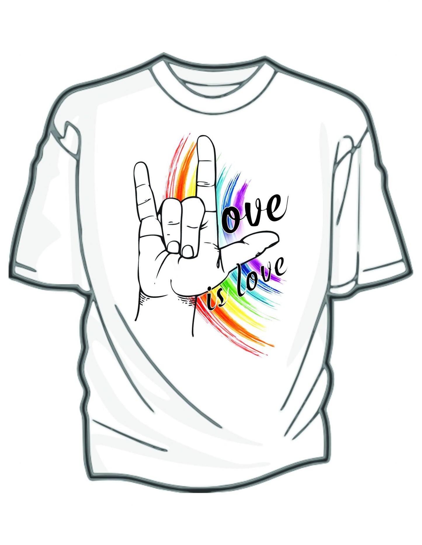 Love Is Love T-Shirt - 2018 Release