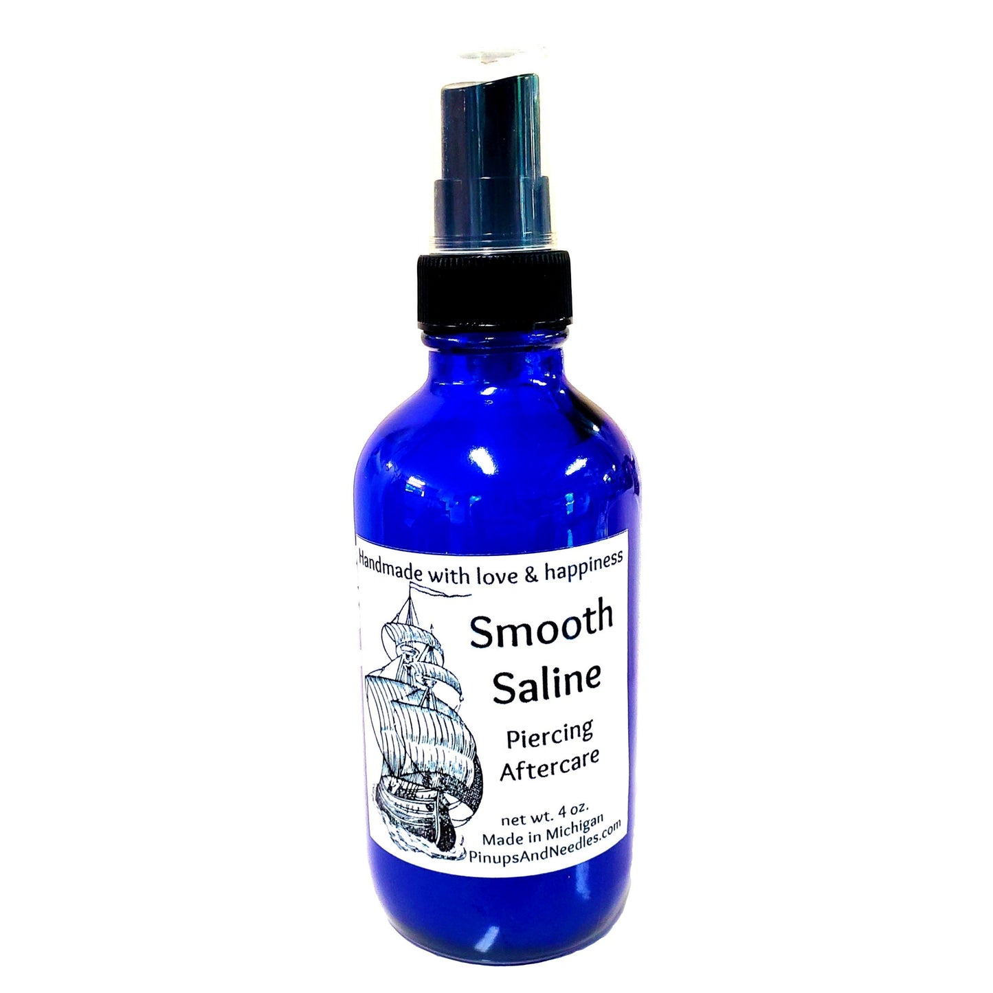 Smooth Saline - Piercing Aftercare Spray - Saline Solution