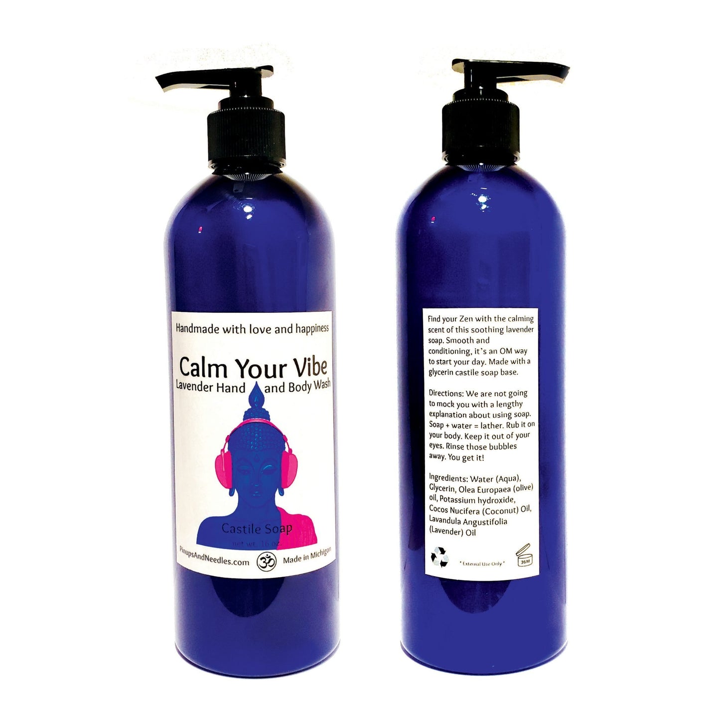 Calm Your Vibe - Lavender Hand and Body Wash