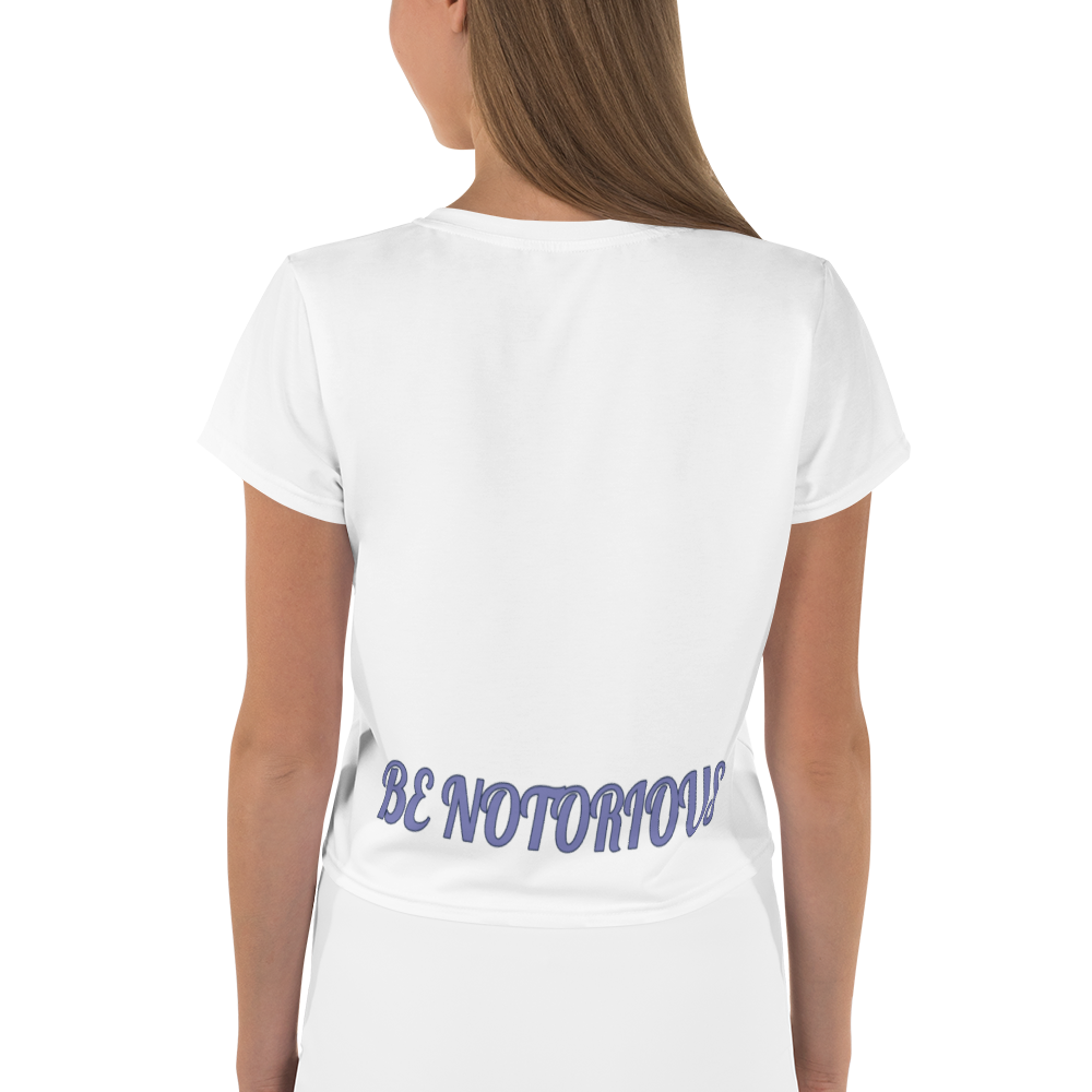 Ruth Bader Ginsburg Be Notorious All-Over Print Crop Tee