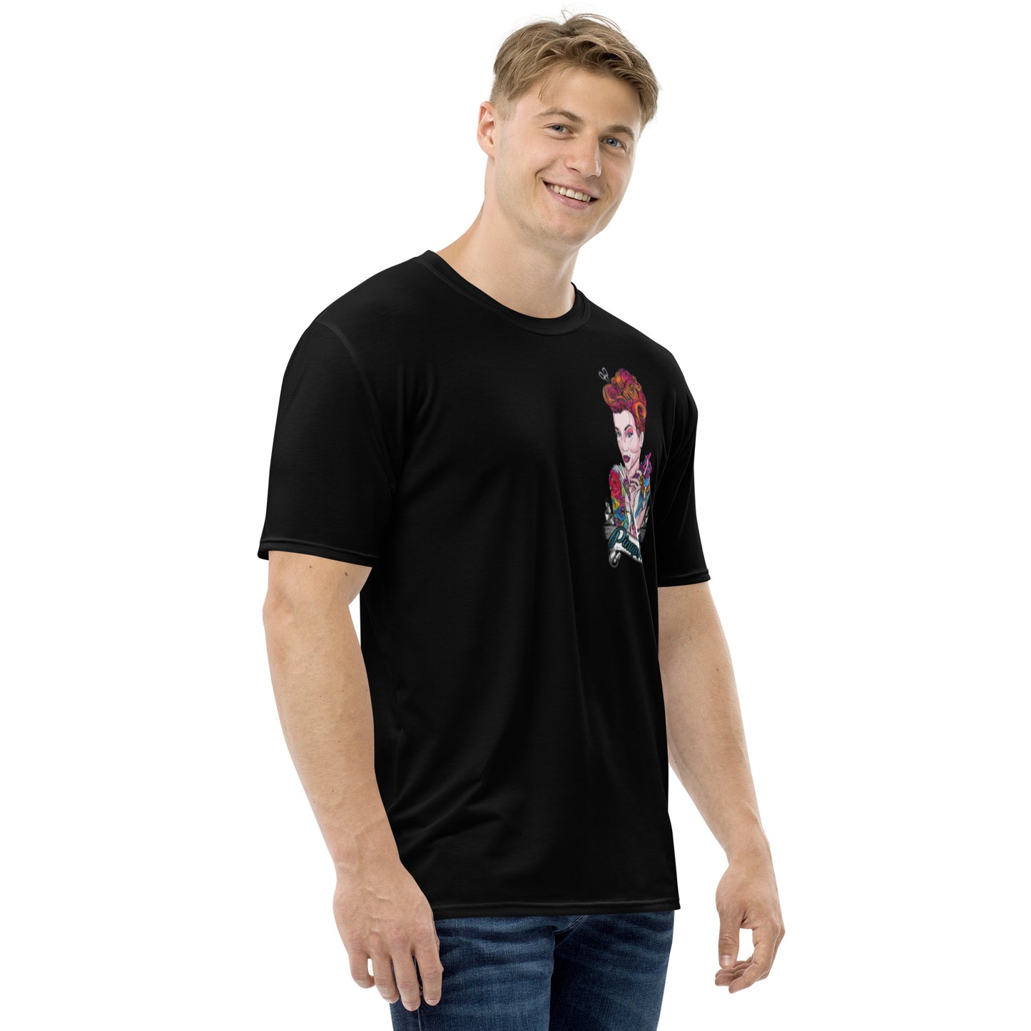 Pinups and Needles 2.0 Men's t-shirt