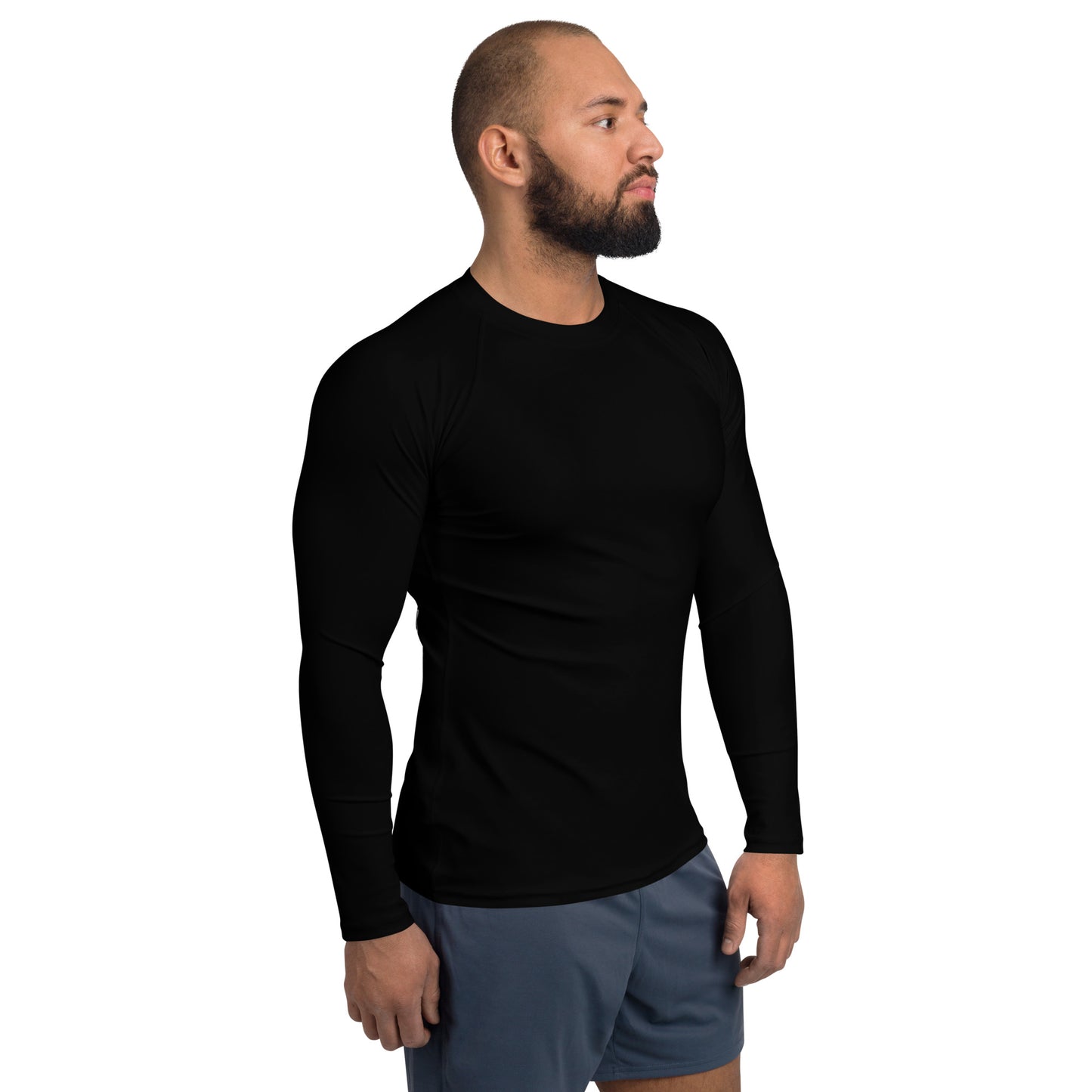 Pinups and Needles 2.0 Men's Rash Guard Workout Shirt