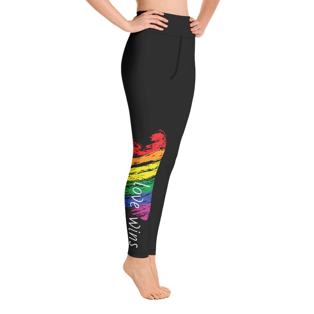 Love Wins Pride LGBTQ Yoga Leggings