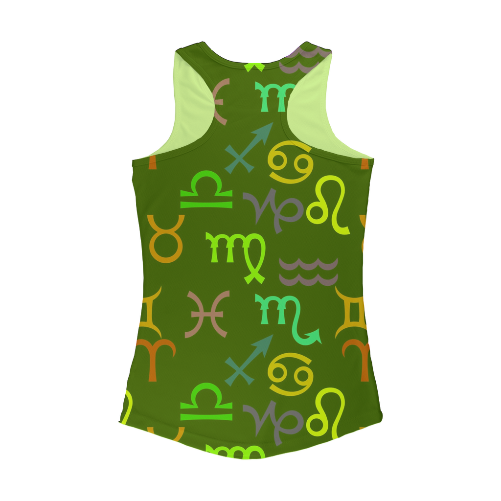 Colorful Zodiac Women Performance Tank Top