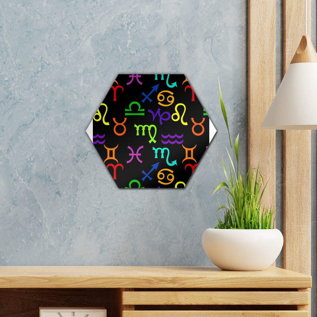 Colorful Zodiac Wall Tile