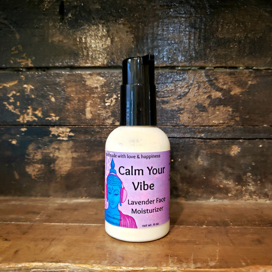 Calm Your Vibe - Lavender Face Moisturizer