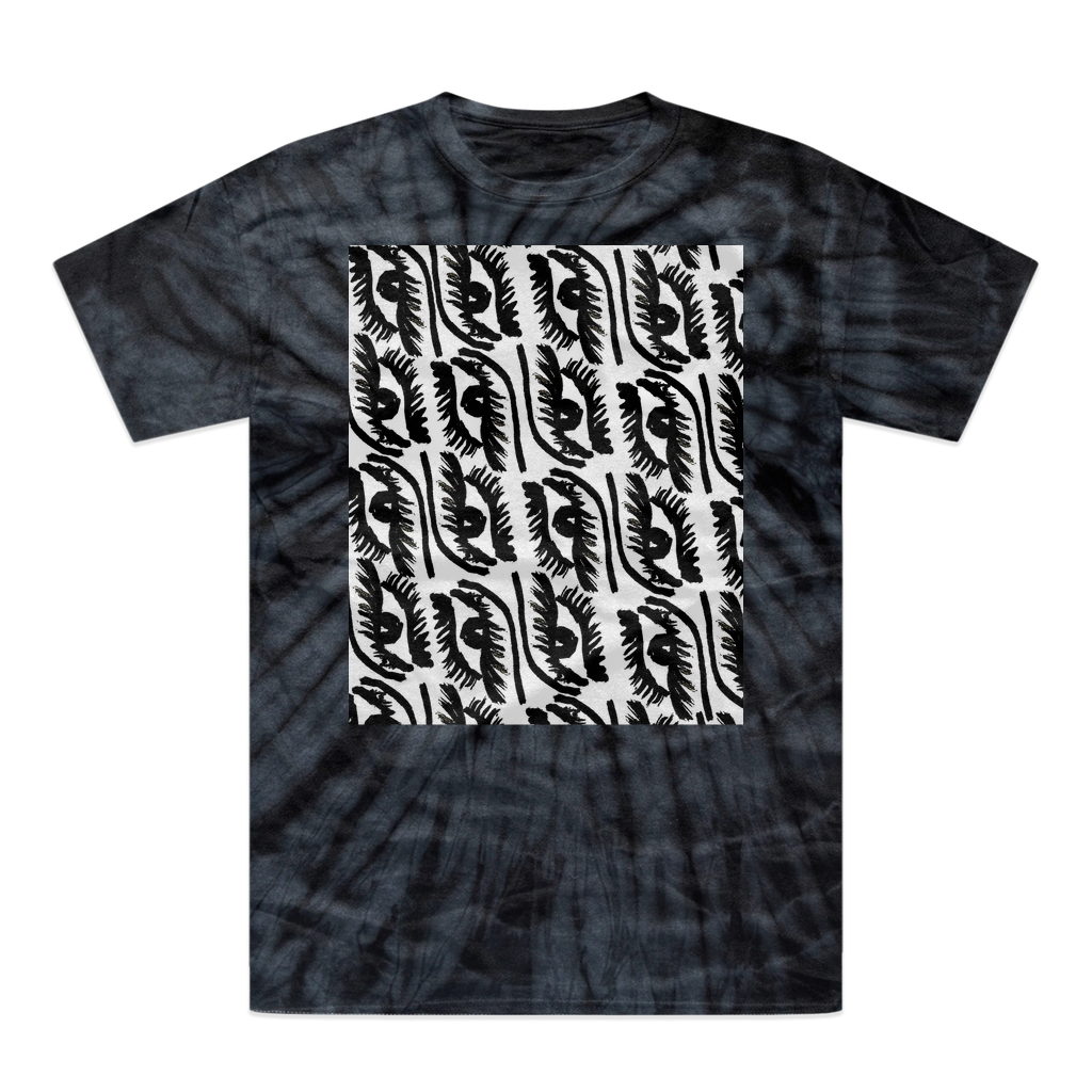 Eye See You Tonal Spider Tie-Dye T-Shirt