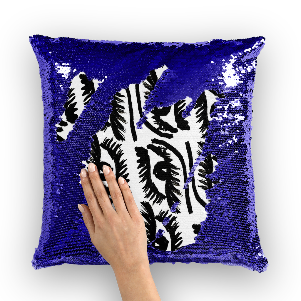 Eye See You Sequin Cushion Cover