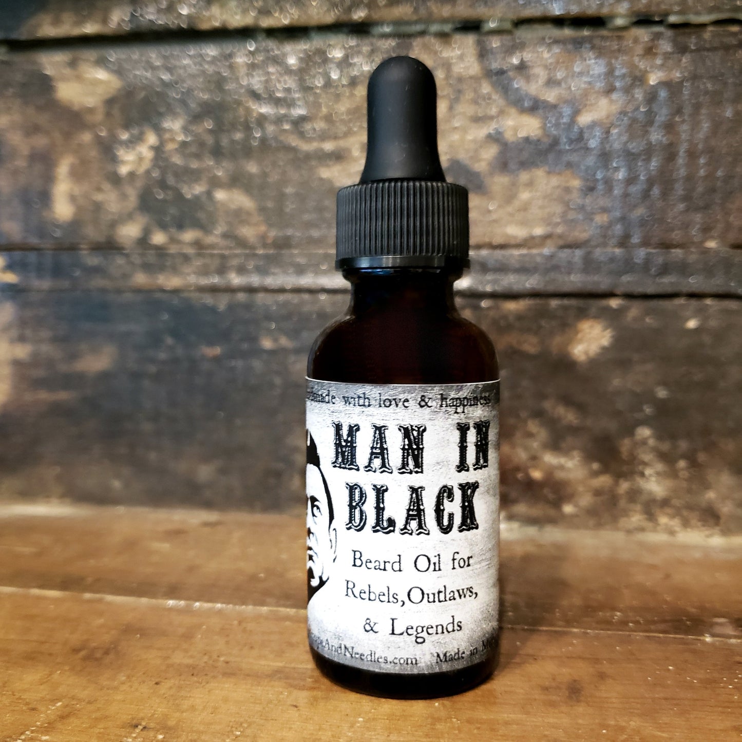 The Man in Black - Beard Oil for Rebels, Outlaws, & Legends