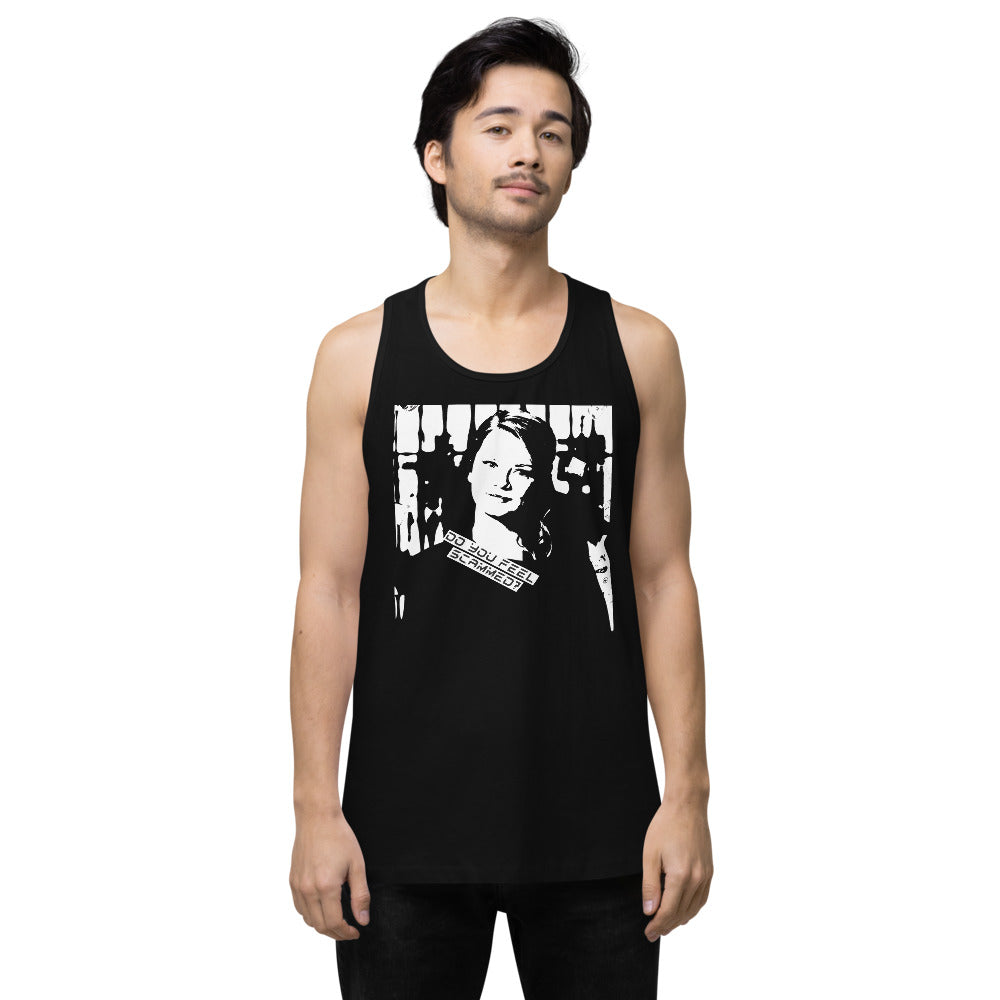 Do You Feel Scammed Anna Delvey Men’s premium tank top