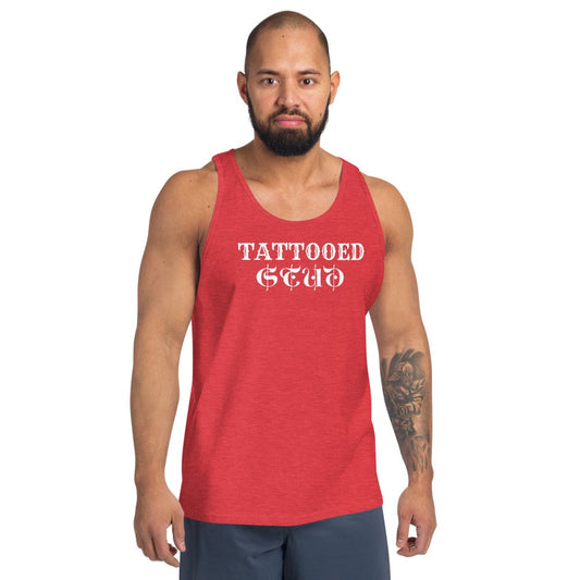 Tattooed Stud Unisex Tank Top